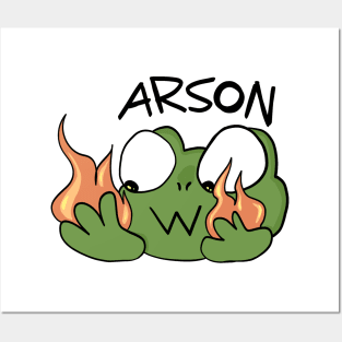 Arson Frog Posters and Art